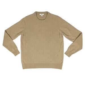 Tilley Extra Fine Merino Wool Sweater Tan XXL (Runs Small) Warm Winter Outdoors